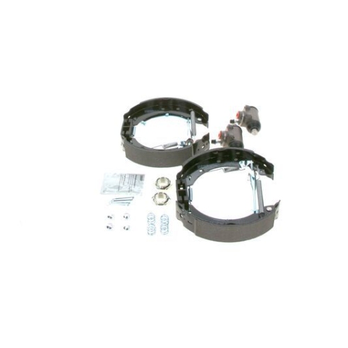 Bremsbackensatz BOSCH 0 204 114 554 KIT SUPERPRO f&uuml;r RENAULT DACIA, Hinterachse