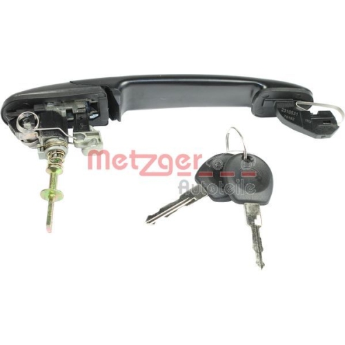 T&uuml;rgriff METZGER 2310531 f&uuml;r VAG, vorne links, vorne rechts