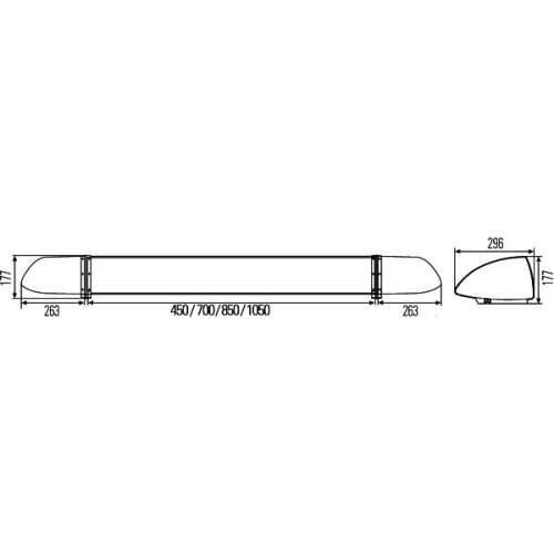 Signalsystem, Einsatzfahrzeug HELLA 2RL 007 900-001 f&uuml;r AUDI DAF MACK SCANIA VW