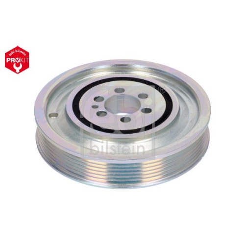 Febi Bilstein 40472 Riemenscheibe (entkoppelt) f&uuml;r Kurbelwelle, mit Schrauben, 1 St&uuml;ck