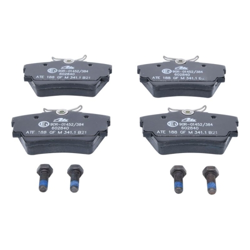 Bremsbelagsatz, Scheibenbremse ATE 13.0460-2840.2 f&uuml;r FIAT NISSAN OPEL RENAULT