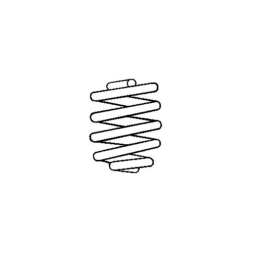 Fahrwerksfeder SACHS 996 515 f&uuml;r VW, Hinterachse