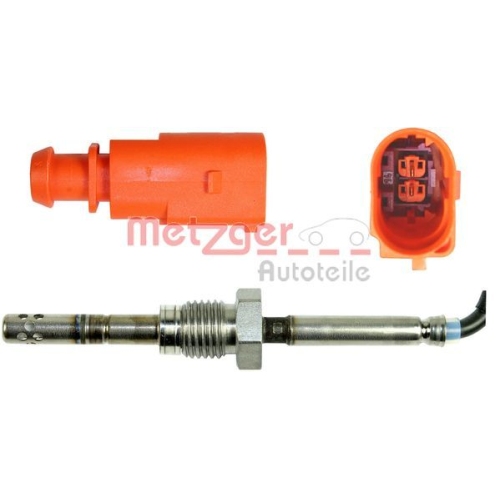Sensor, Abgastemperatur METZGER 0894001 ORIGINAL ERSATZTEIL f&uuml;r VAG