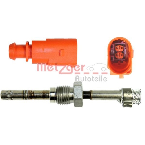 Sensor, Abgastemperatur METZGER 0894006 ORIGINAL ERSATZTEIL f&uuml;r VAG