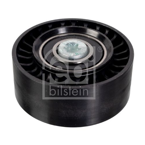 Febi Bilstein 100154 Umlenkrolle f&uuml;r Keilrippenriemen, mit Schraube , 1 St&uuml;ck