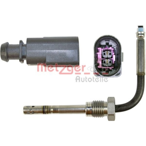 Sensor, Abgastemperatur METZGER 0894047 ORIGINAL ERSATZTEIL f&uuml;r AUDI, rechts