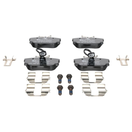 Bremsbelagsatz, Scheibenbremse ATE 13.0460-2872.2 f&uuml;r FORD SEAT VAG, Hinterachse