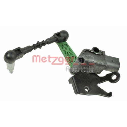 Sensor, Leuchtweiteregulierung METZGER 0901251 GREENPARTS f&uuml;r VAG