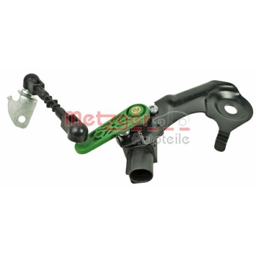 Sensor, Leuchtweiteregulierung METZGER 0901252 GREENPARTS f&uuml;r VAG