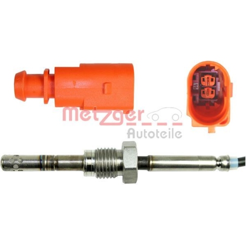 Sensor, Abgastemperatur METZGER 0894165 ORIGINAL ERSATZTEIL f&uuml;r VW