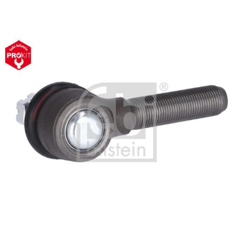 Febi Bilstein 17566 Lenkstangenendst&uuml;ck mit Kronenmutter und Splint , 1 St&uuml;ck