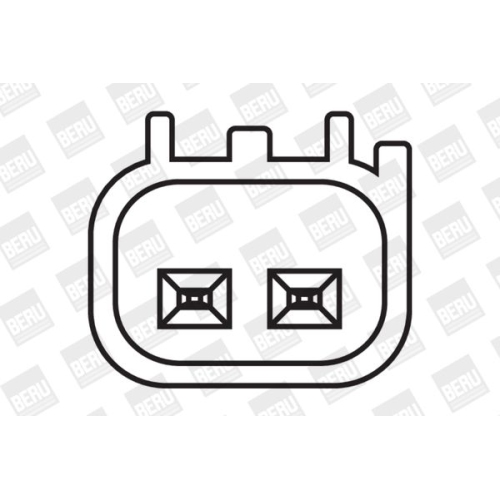 Z&uuml;ndspule BorgWarner (BERU) ZS369 f&uuml;r FORD HITACHI