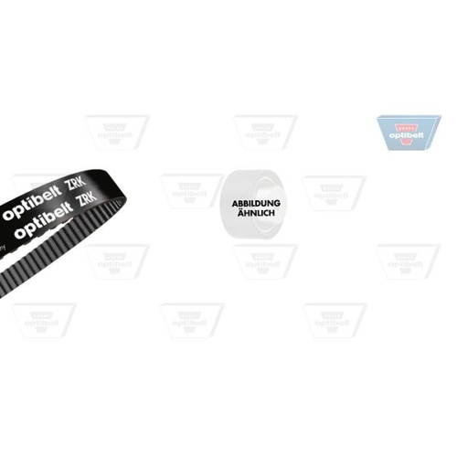 Wasserpumpe + Zahnriemensatz OPTIBELT KT 1600 W1 Optibelt-WAPU-KIT f&uuml;r