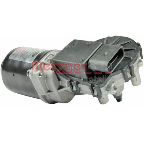 Wischermotor METZGER 2190626 f&uuml;r FIAT PEUGEOT, vorne