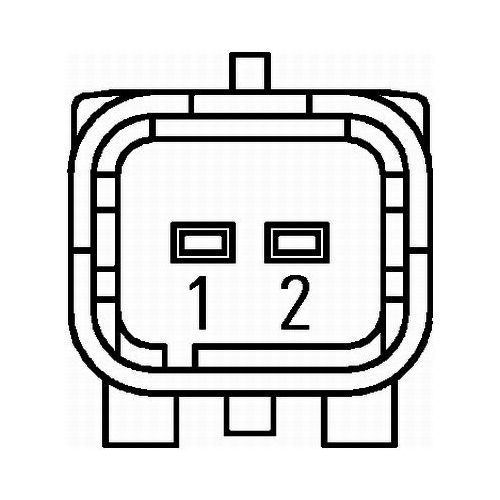 Sensor, Raddrehzahl HELLA 6PU 009 106-891 f&uuml;r PEUGEOT, Hinterachse, links