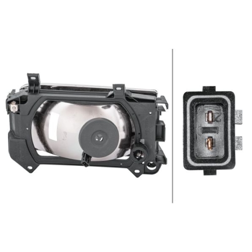 Hauptscheinwerfer HELLA 1AJ 006 051-221 f&uuml;r VOLVO VW, rechts