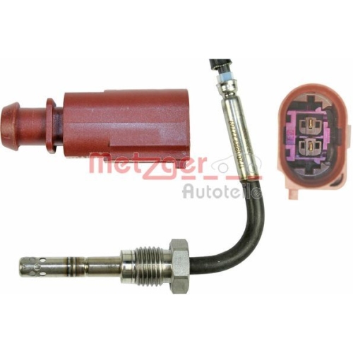 Sensor, Abgastemperatur METZGER 0894102 ORIGINAL ERSATZTEIL f&uuml;r VW