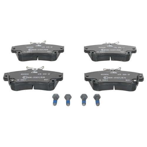 Bremsbelagsatz, Scheibenbremse ATE 13.0460-2959.2 f&uuml;r CHRYSLER, Vorderachse