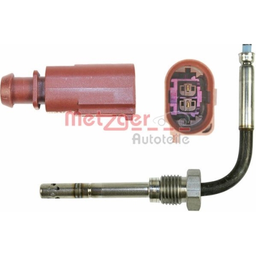 Sensor, Abgastemperatur METZGER 0894378 ORIGINAL ERSATZTEIL f&uuml;r VAG