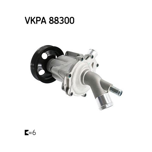 Wasserpumpe SKF VKPA 88300 f&uuml;r MINI
