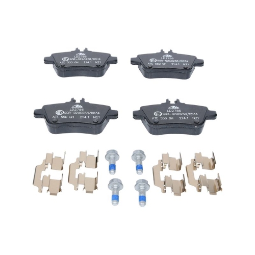 Bremsbelagsatz, Scheibenbremse ATE 13.0470-2786.2 ATE Ceramic f&uuml;r MERCEDES-BENZ