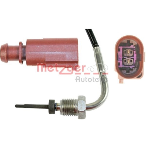 Sensor, Abgastemperatur METZGER 0894494 ORIGINAL ERSATZTEIL f&uuml;r SEAT VW