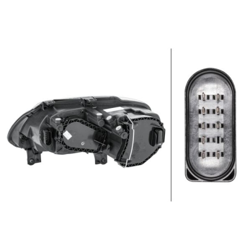 Hauptscheinwerfer HELLA 1EE 010 203-021 f&uuml;r VW, rechts