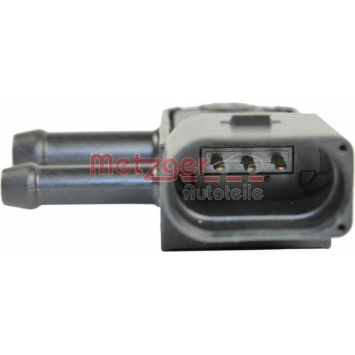 Sensor, Abgasdruck METZGER 0906139 ORIGINAL ERSATZTEIL f&uuml;r VAG