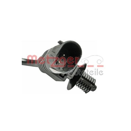 Sensor, Raddrehzahl METZGER 0900775 f&uuml;r MERCEDES-BENZ, Hinterachse beidseitig