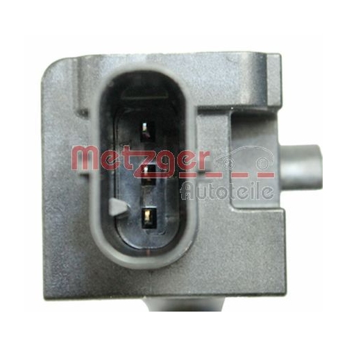 Sensor, Abgasdruck METZGER 0906286 ORIGINAL ERSATZTEIL f&uuml;r VAG, Partikelfilter