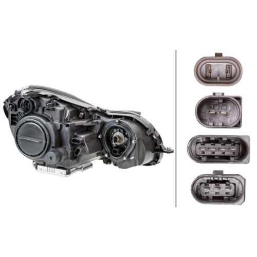 Hauptscheinwerfer HELLA 1EL 008 369-091 f&uuml;r MERCEDES-BENZ MERCEDES-BENZ (BBDC)