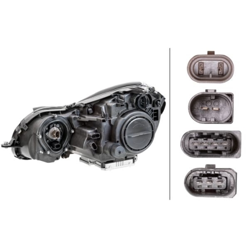Hauptscheinwerfer HELLA 1EL 008 369-101 f&uuml;r MERCEDES-BENZ MERCEDES-BENZ (BBDC)