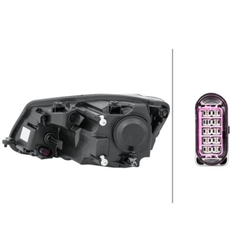 Hauptscheinwerfer HELLA 1EL 010 551-121 f&uuml;r VW, rechts