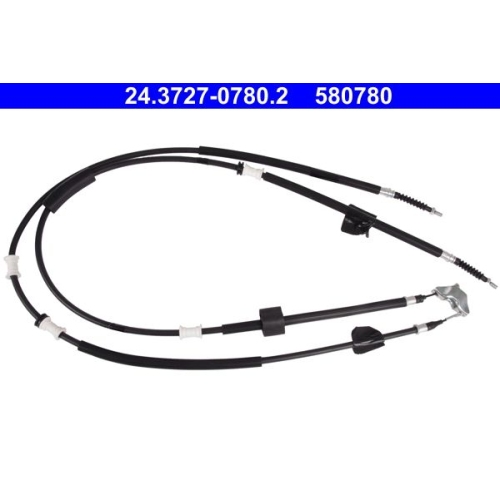 Seilzug, Feststellbremse ATE 24.3727-0780.2 f&uuml;r OPEL VAUXHALL, hinten