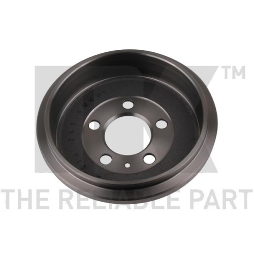 Bremstrommel NK 254727 f&uuml;r AUDI SEAT SKODA VW, Hinterachse, Vorderachse