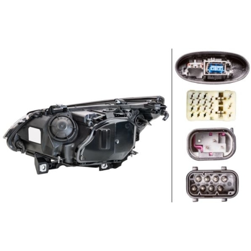 Hauptscheinwerfer HELLA 1EL 163 074-011 f&uuml;r BMW BMW (BRILLIANCE), rechts