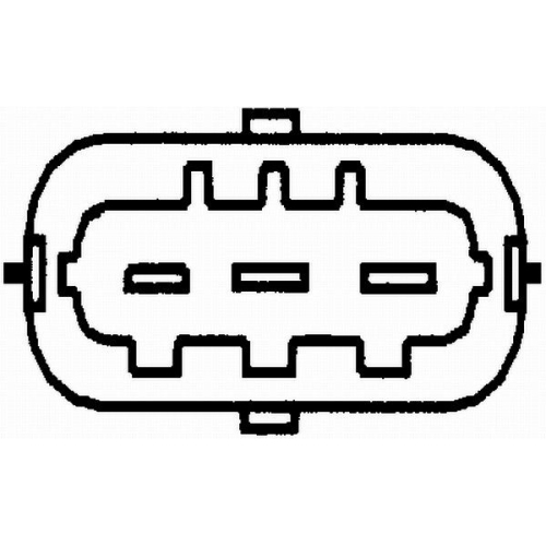 Sensor, Nockenwellenposition HELLA 6PU 012 681-011 f&uuml;r OPEL VAUXHALL HOLDEN