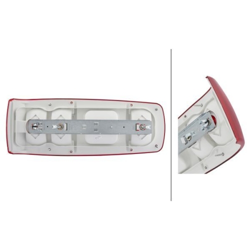 Heckleuchte HELLA 2VA 007 502-061 f&uuml;r HYMER KNAUS, rechts