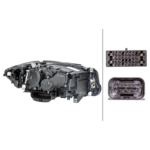 Hauptscheinwerfer HELLA 1EX 011 072-911 f&uuml;r BMW BMW (BRILLIANCE), links
