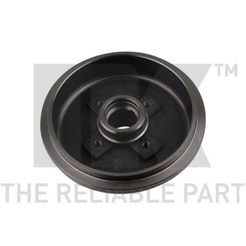 Bremstrommel NK 254709 f&uuml;r AUDI SEAT SKODA VW, Hinterachse, Vorderachse
