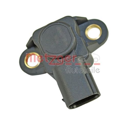 Sensor, Ladedruck METZGER 0906307 f&uuml;r MERCEDES-BENZ SMART, Ansaugkr&uuml;mmer