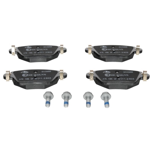 Bremsbelagsatz, Scheibenbremse ATE 13.0460-3988.2 f&uuml;r FORD JAGUAR RENAULT