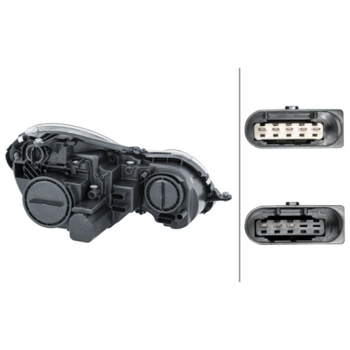 Hauptscheinwerfer HELLA 1EL 009 260-071 f&uuml;r MERCEDES-BENZ, links