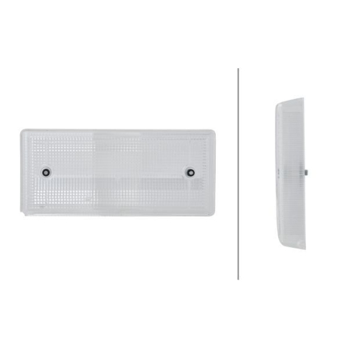 Lichtscheibe, R&uuml;ckfahrleuchte HELLA 9EL 123 635-001 f&uuml;r AEBI VDL