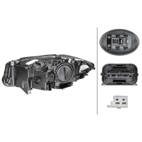 Hauptscheinwerfer HELLA 1ZS 010 131-621 f&uuml;r BMW BMW (BRILLIANCE), rechts