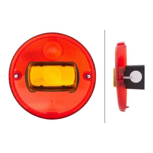 Lichtscheibe, Heckleuchte HELLA 9EL 126 294-001 f&uuml;r MERCEDES-BENZ OPEL VOLVO