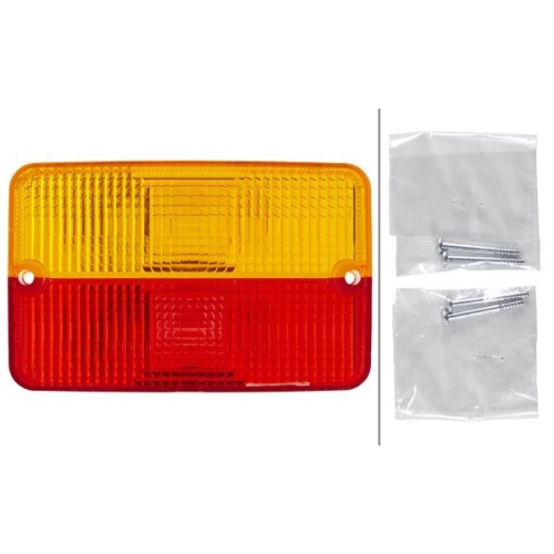 Lichtscheibe, Heckleuchte HELLA 9EL 997 469-001 f&uuml;r DAF JCB, links, rechts