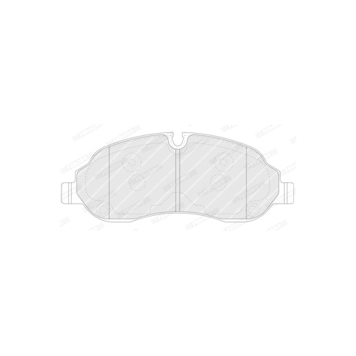 Bremsbelagsatz, Scheibenbremse FERODO FVR4661 PREMIER ECO FRICTION f&uuml;r FORD