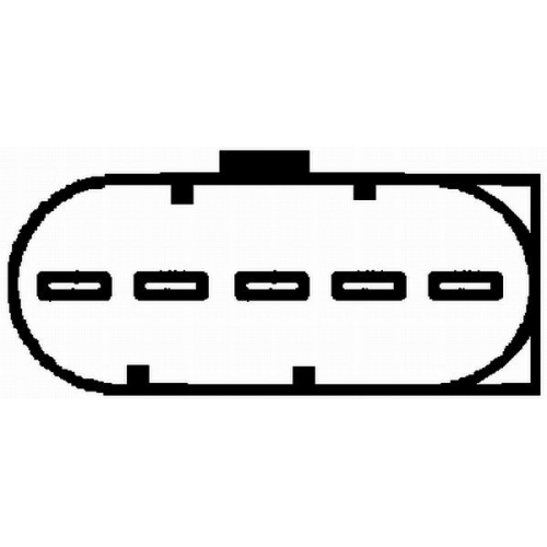 Luftmassenmesser HELLA 8ET 009 149-061 f&uuml;r MERCEDES-BENZ EVOBUS