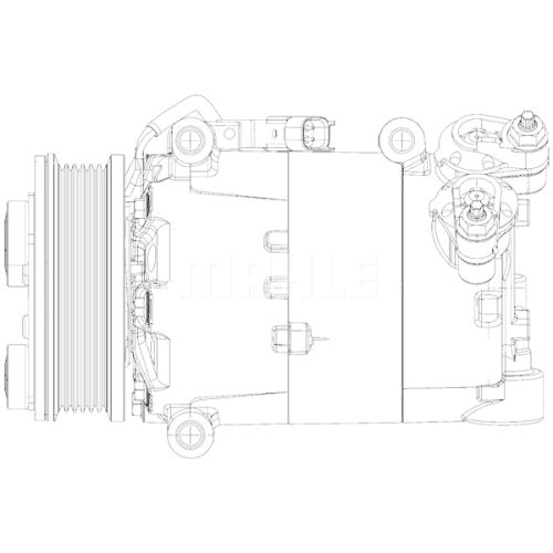 Kompressor, Klimaanlage MAHLE ACP 1364 000P PREMIUM LINE f&uuml;r FORD LAND ROVER